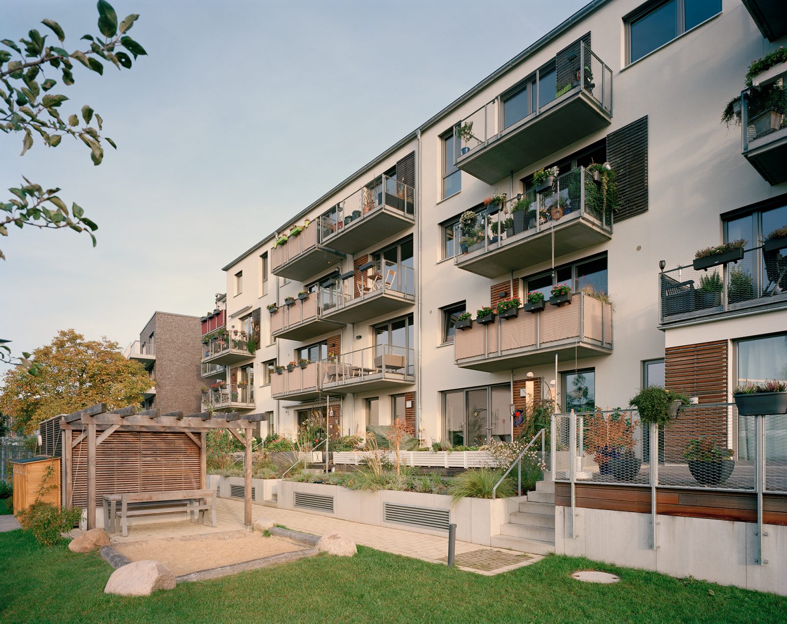 Hamburg Jenfeld Kuehnbachring Wohnhäuser Entwurf raumzwei architekten